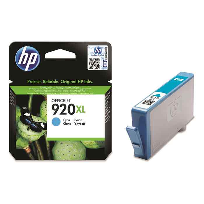 Bläckpatron HP No920XL 700 sidor cyan