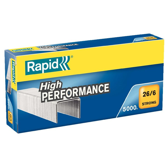Häftklammer Rapid High Performance 26/6 5000st/ask