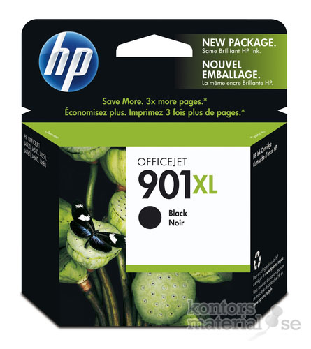 Bläckpatron HP No901 XL svart